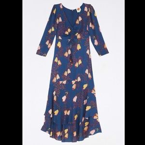 Farm Rio Jungle Cashew Maxi Dress